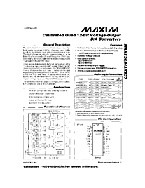 DataSheet MAX527D pdf